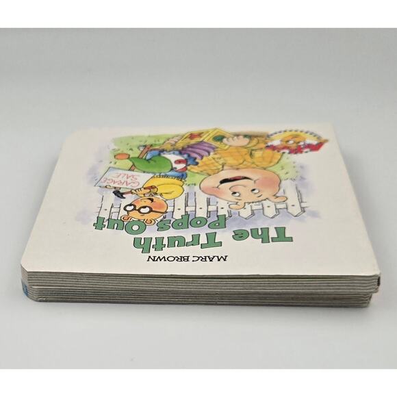 Lot of 2 Arthur Board Books Hula Who Me and The Truth Pops Out by Marc Brown - Picture 6 of 6